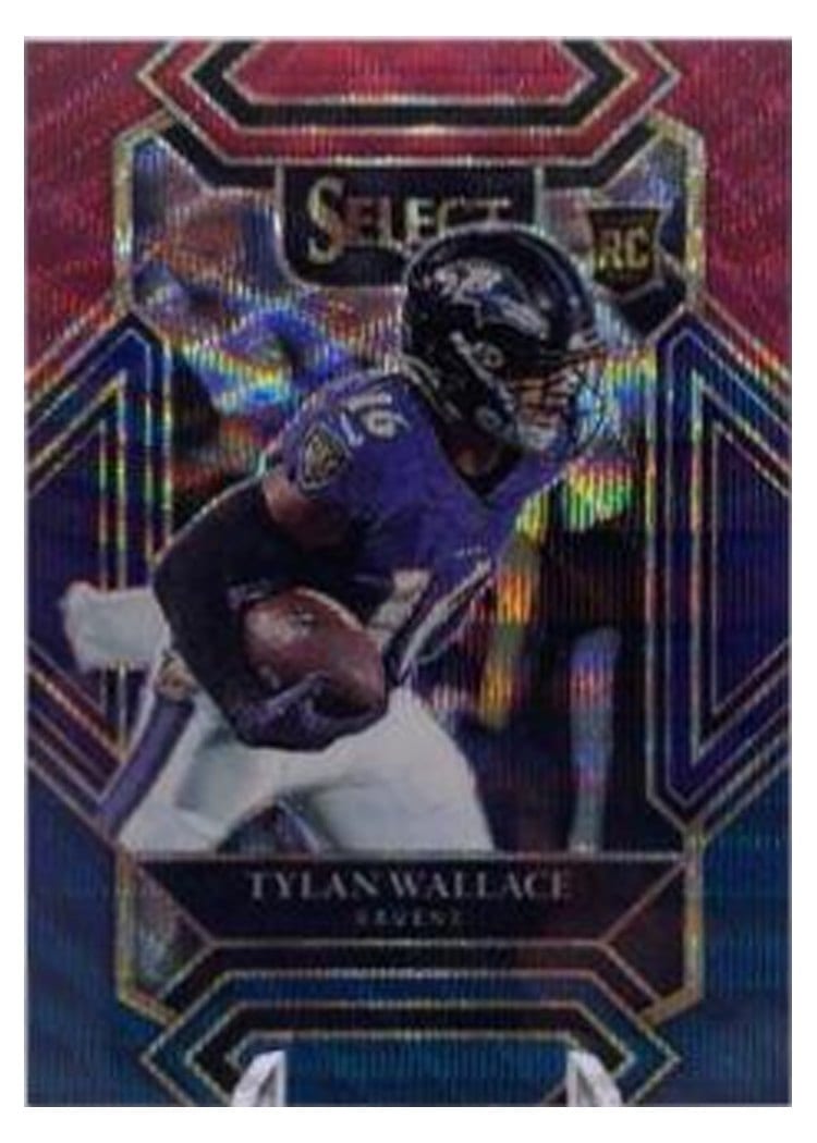 2021 Panini Select Base Set Tylan Wallace Tri Color #278 card