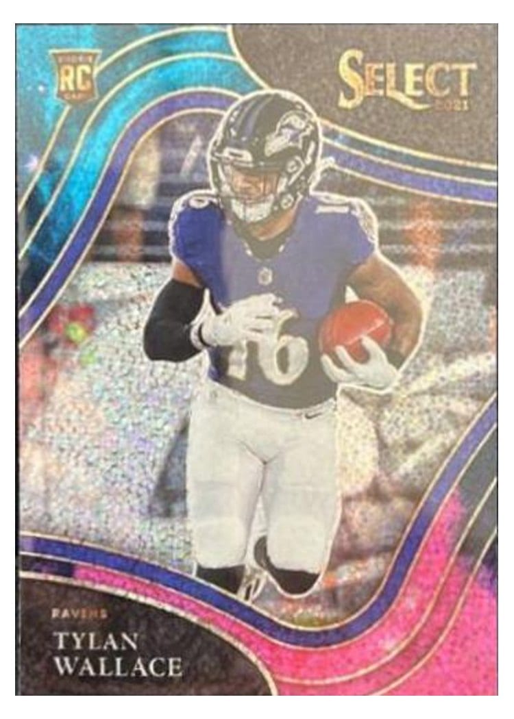 2021 Panini Select Base Set Tylan Wallace #378 card