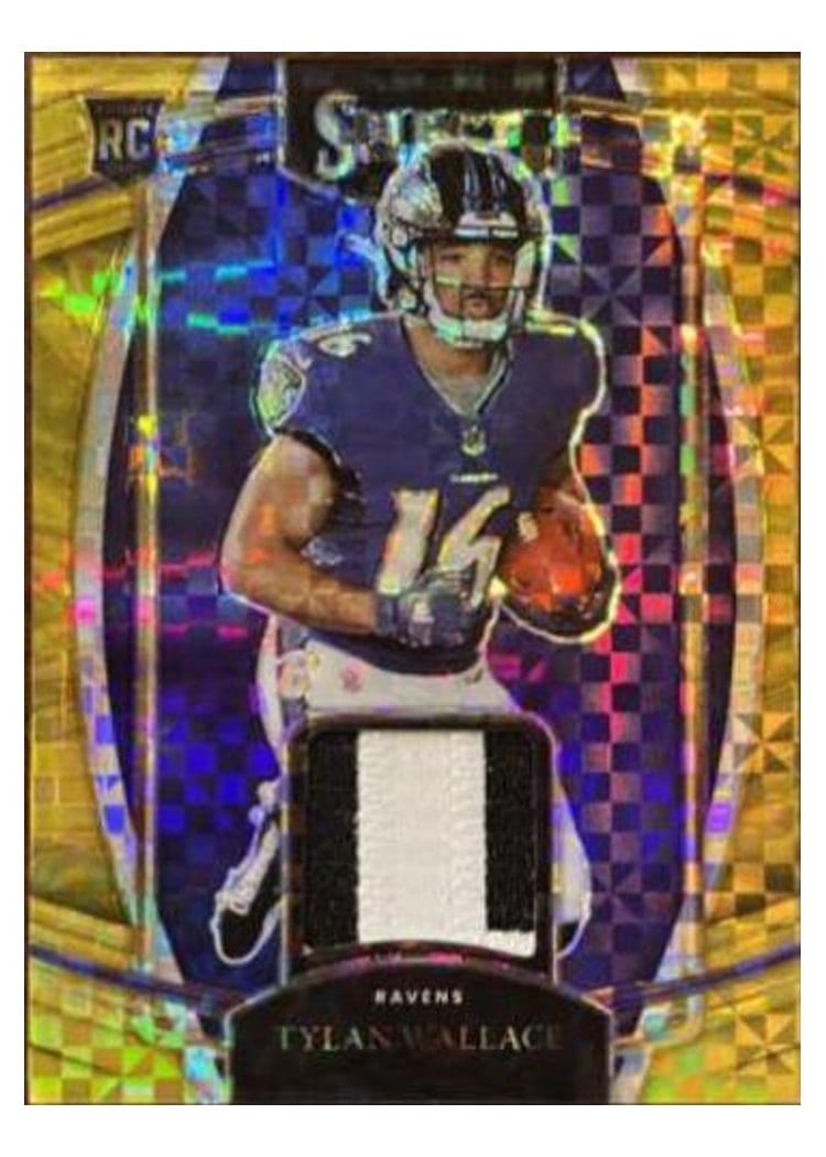 2021 Panini Select Base Set Tylan Wallace #378 card