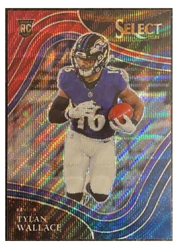 2021 Panini Select Base Set Tylan Wallace #378 card