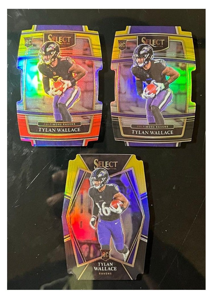 2021 Panini Select Base Set Tylan Wallace #78 card