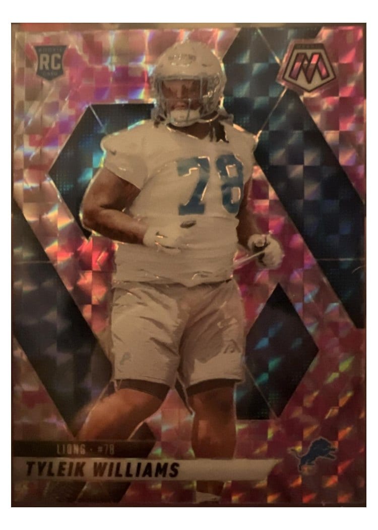 2025 Panini Mosaic Base Set Tyleik Williams #397 card