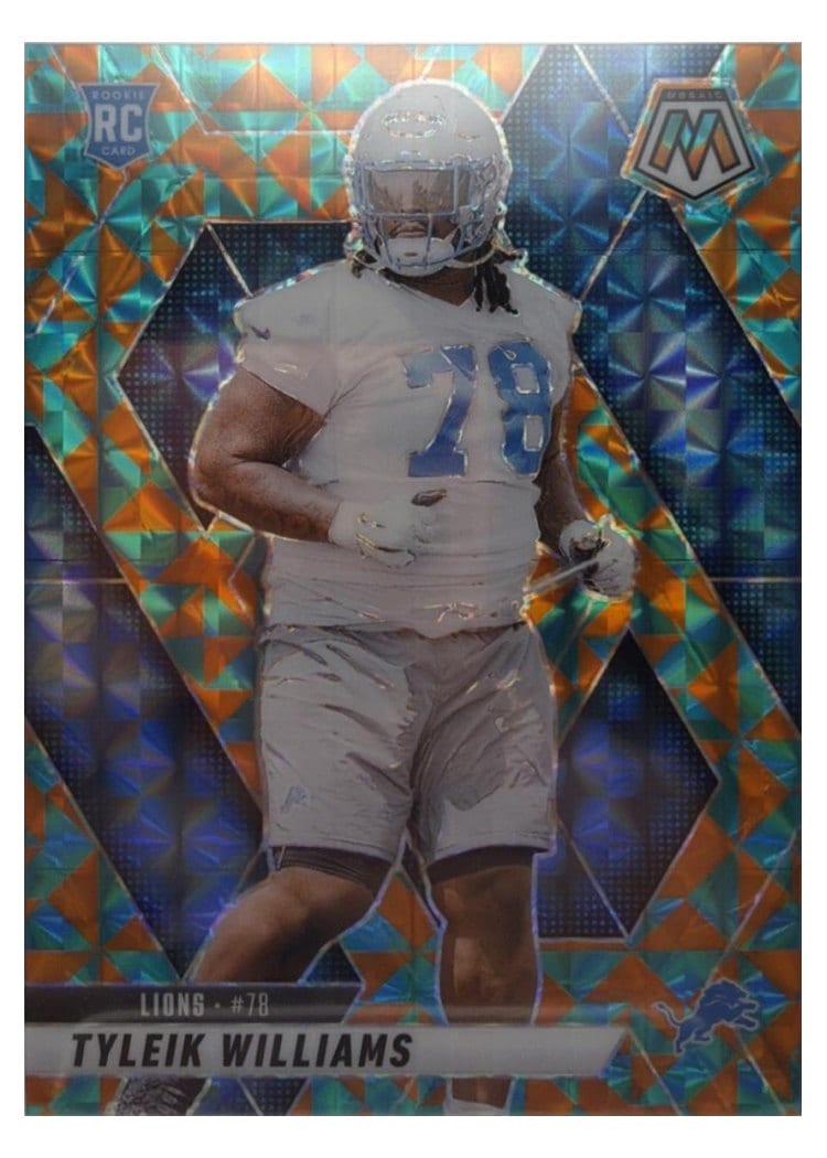 2025 Panini Mosaic Base Set Tyleik Williams Tessellation #397 card