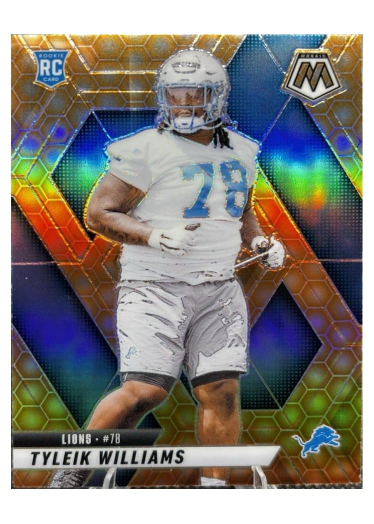 2025 Panini Mosaic Base Set Tyleik Williams Honeycomb #397 card