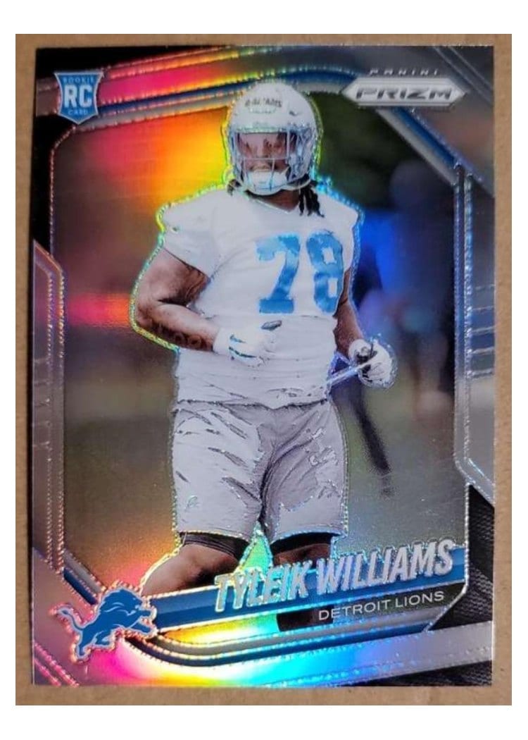 2025 Panini Prizm Base Set Tyleik Williams #328 card