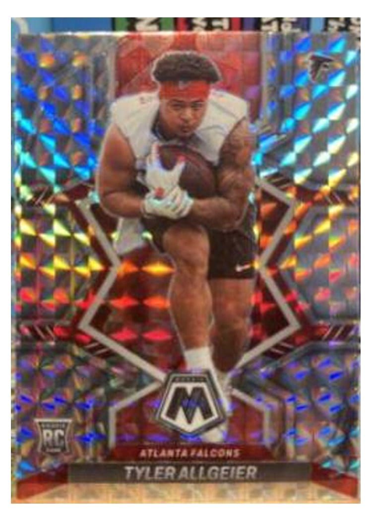 2022 Panini Mosaic Base Set Tyler Allgeier #351 card