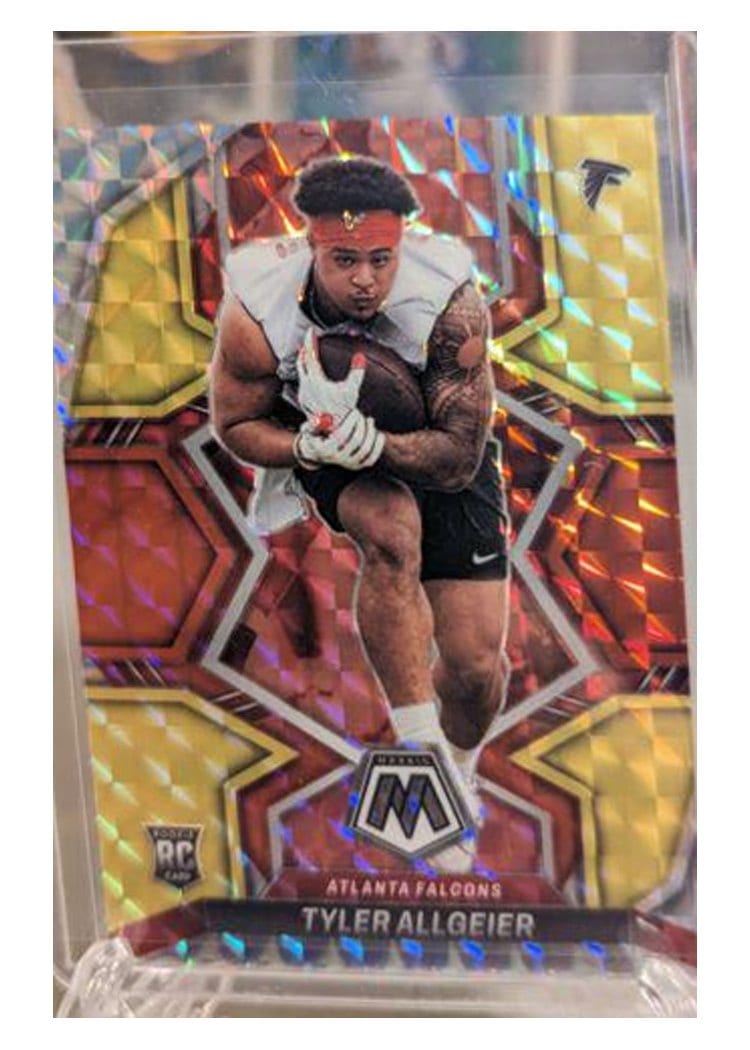 2022 Panini Mosaic Base Set Tyler Allgeier #351 card