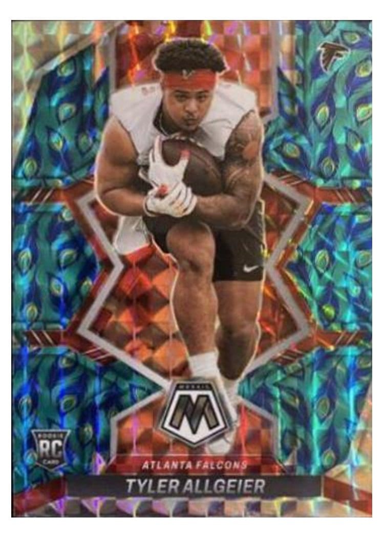 2022 Panini Mosaic Base Set Tyler Allgeier #351 card