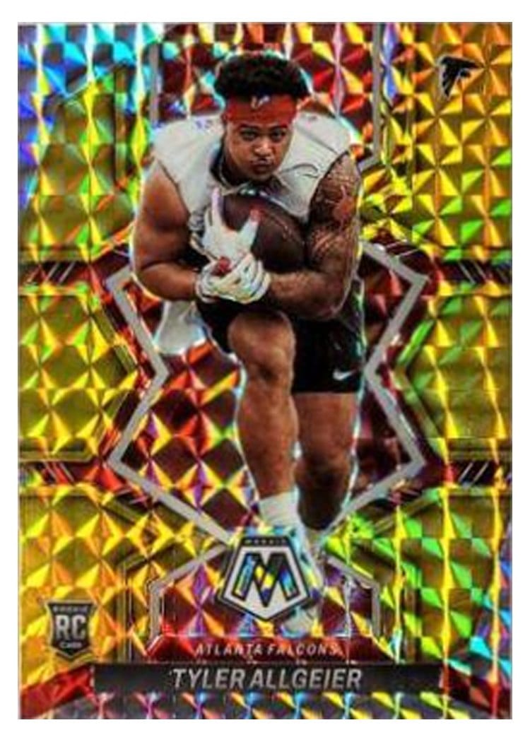 2022 Panini Mosaic Base Set Tyler Allgeier #351 card