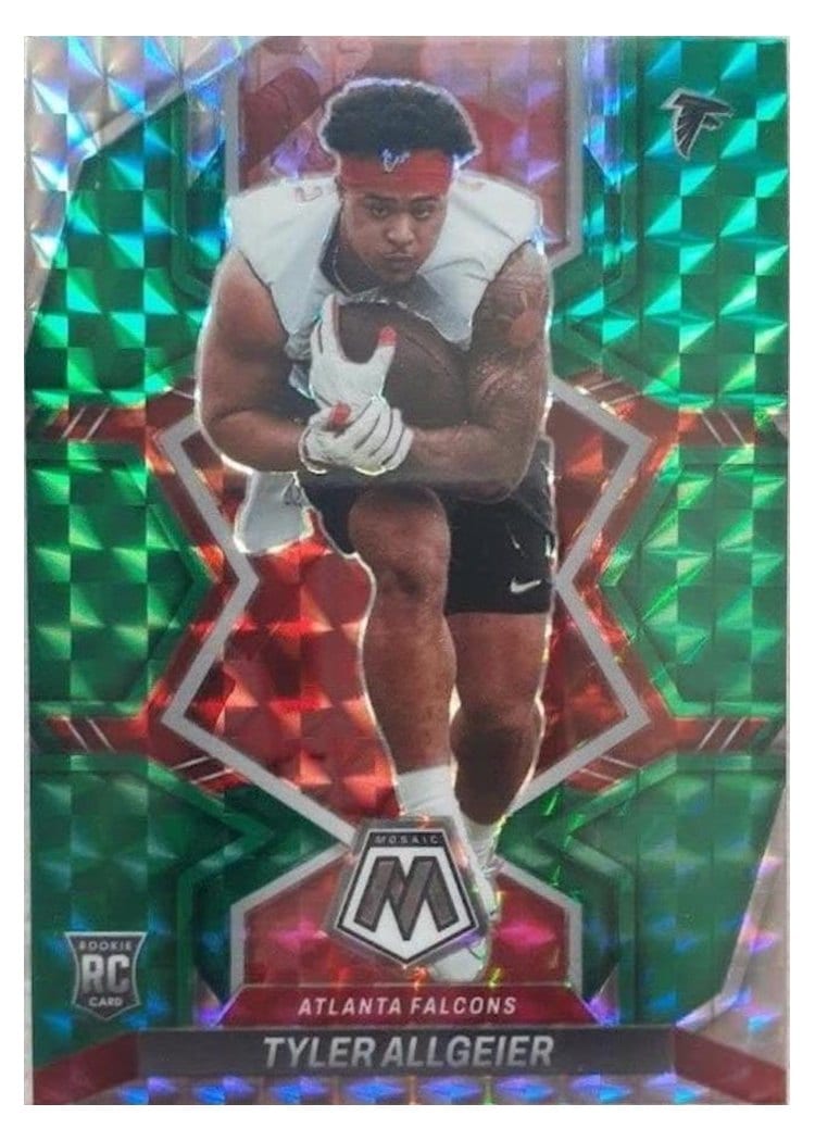2022 Panini Mosaic Base Set Tyler Allgeier #351 card