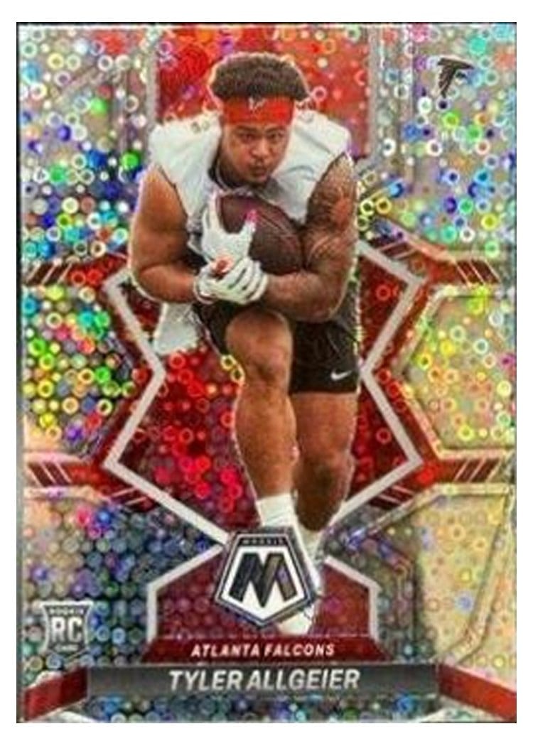 2022 Panini Mosaic Base Set Tyler Allgeier #351 card