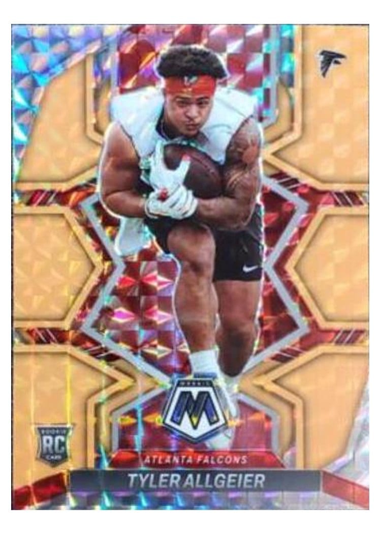 2022 Panini Mosaic Base Set Tyler Allgeier #351 card