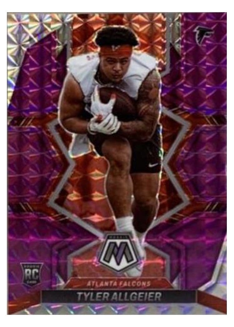 2022 Panini Mosaic Base Set Tyler Allgeier #351 card