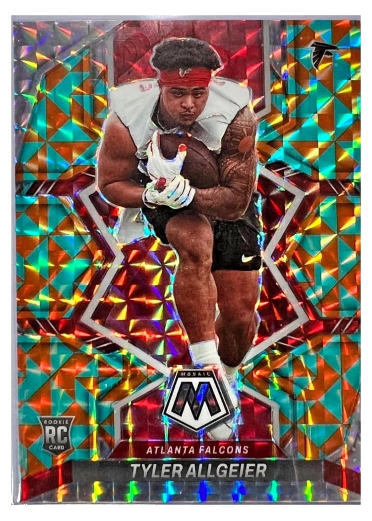 2022 Panini Mosaic Base Set Tyler Allgeier #351 card