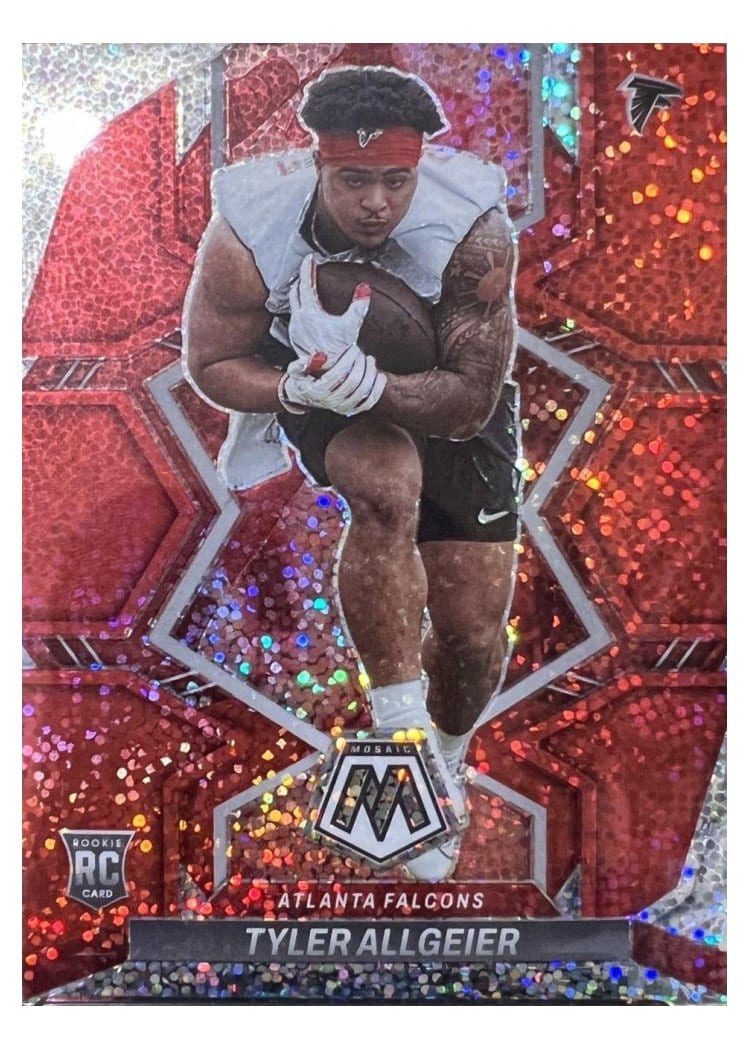 2022 Panini Mosaic Base Set Tyler Allgeier #351 card