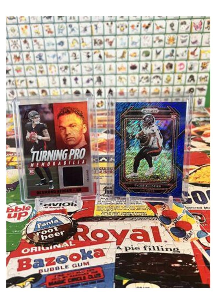 2022 Panini Prizm Base Set Tyler Allgeier #344 card
