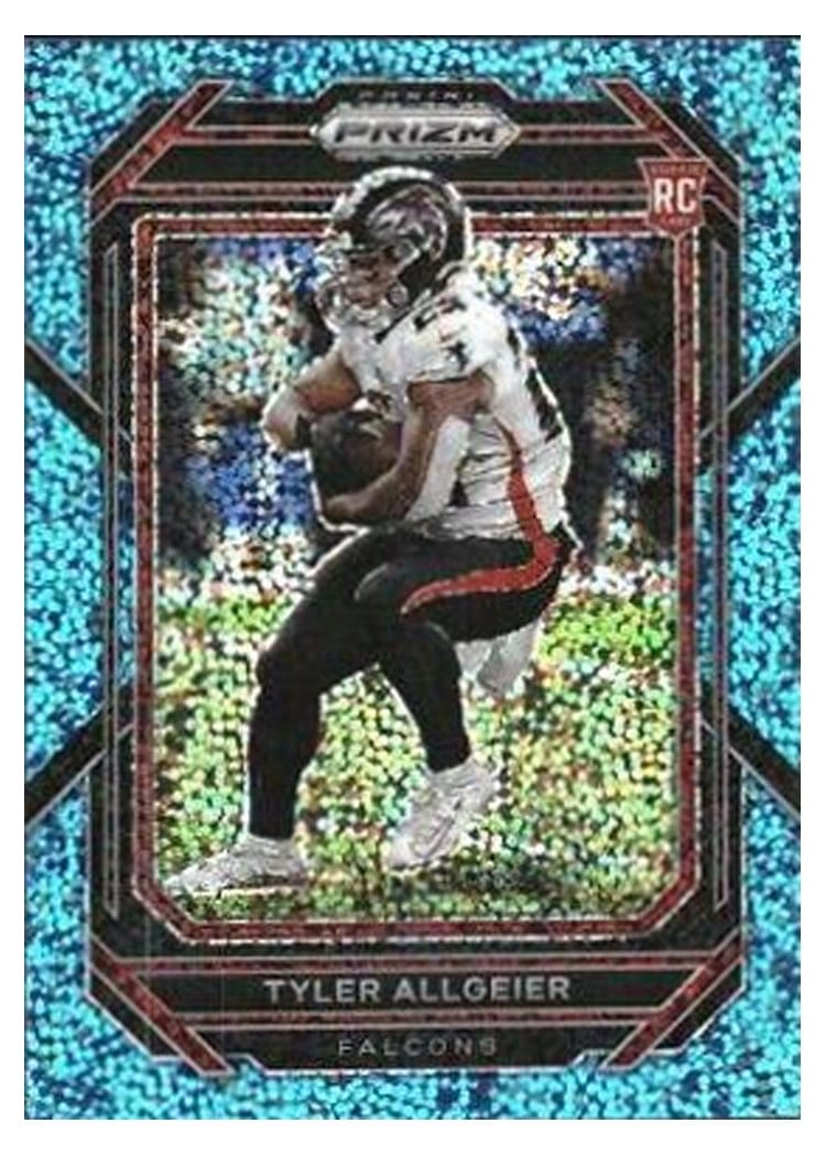 2022 Panini Prizm Base Set Tyler Allgeier #344 card