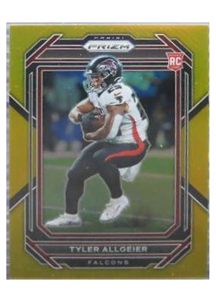 2022 Panini Prizm Base Set Tyler Allgeier #344 card