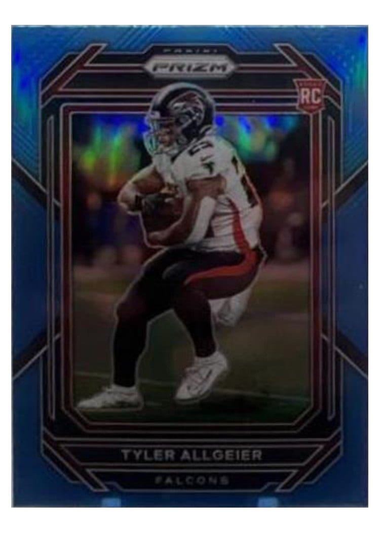 2022 Panini Prizm Base Set Tyler Allgeier #344 card