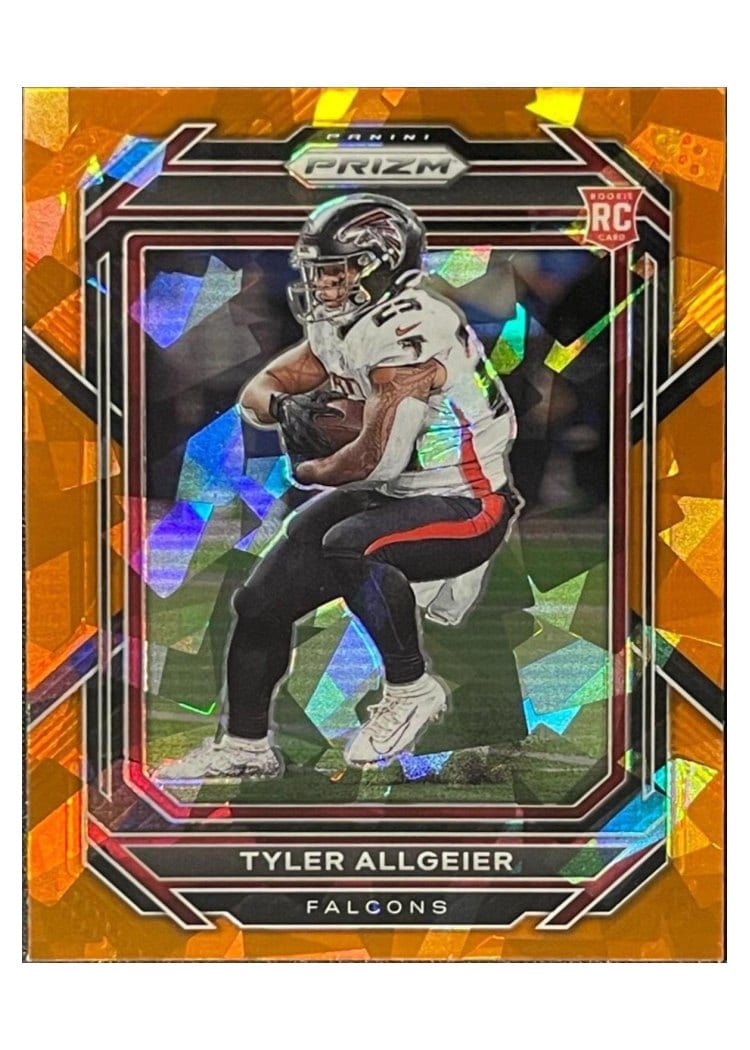 2022 Panini Prizm Base Set Tyler Allgeier #344 card