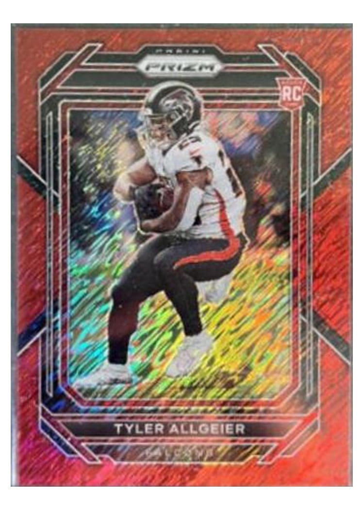 2022 Panini Prizm Base Set Tyler Allgeier #344 card