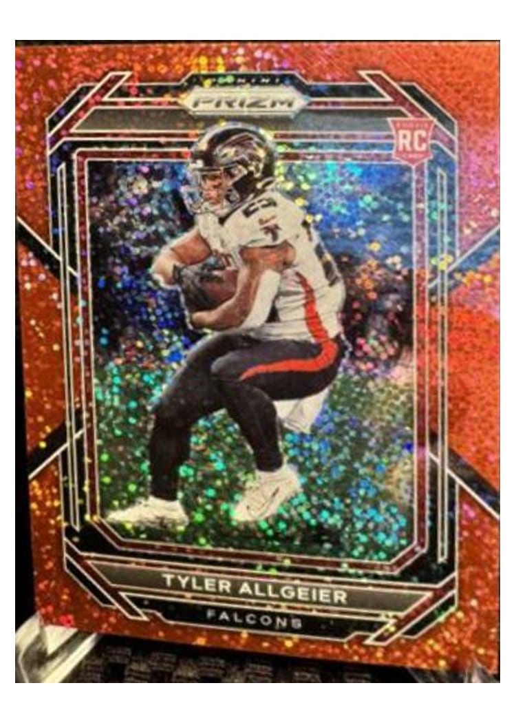 2022 Panini Prizm Base Set Tyler Allgeier #344 card