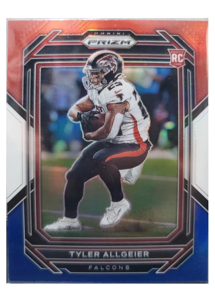 2022 Panini Prizm Base Set Tyler Allgeier #344 card