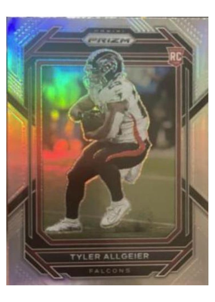 2022 Panini Prizm Base Set Tyler Allgeier #344 card