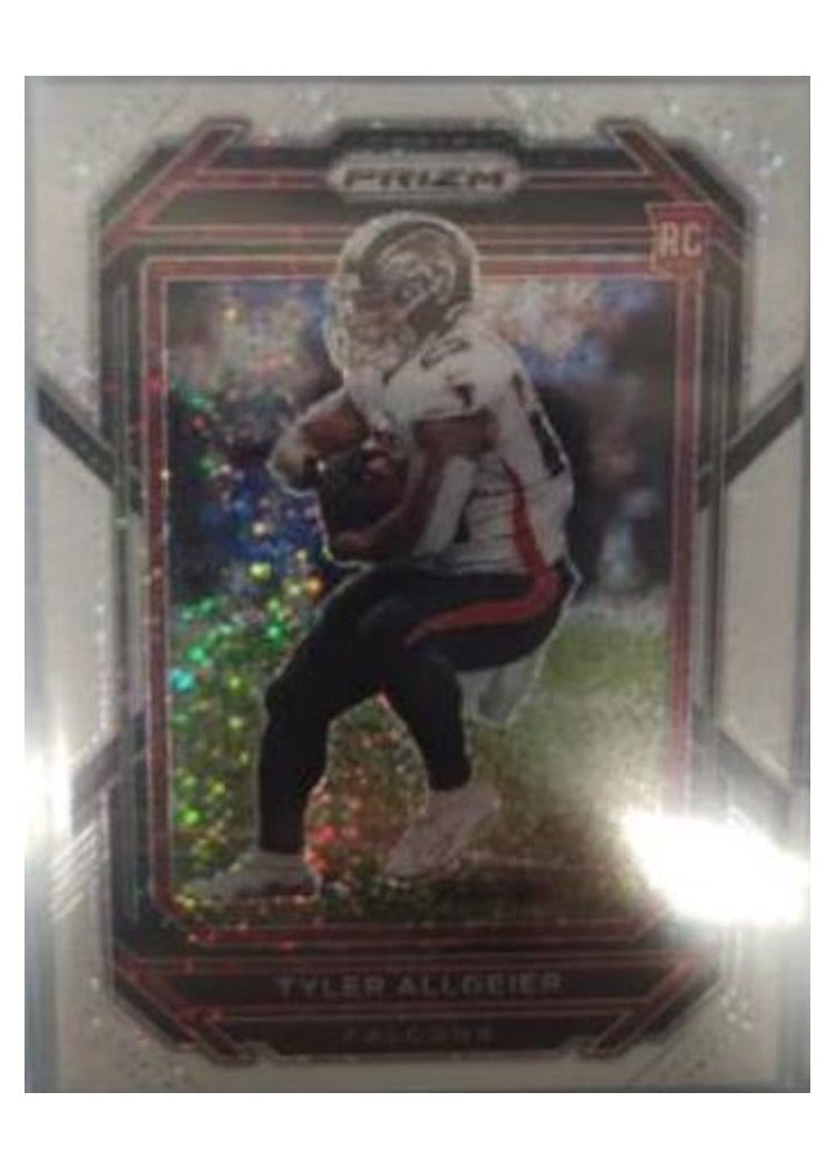 2022 Panini Prizm Base Set Tyler Allgeier #344 card