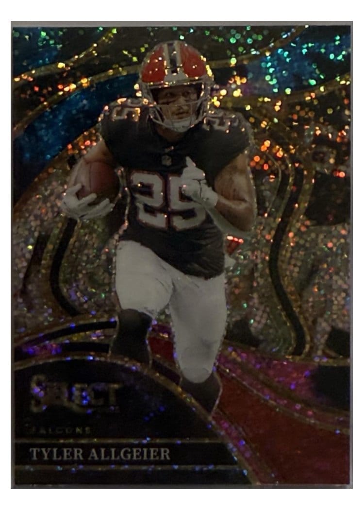 2023 Panini Select Base Set Tyler Allgeier Cosmic #211 card