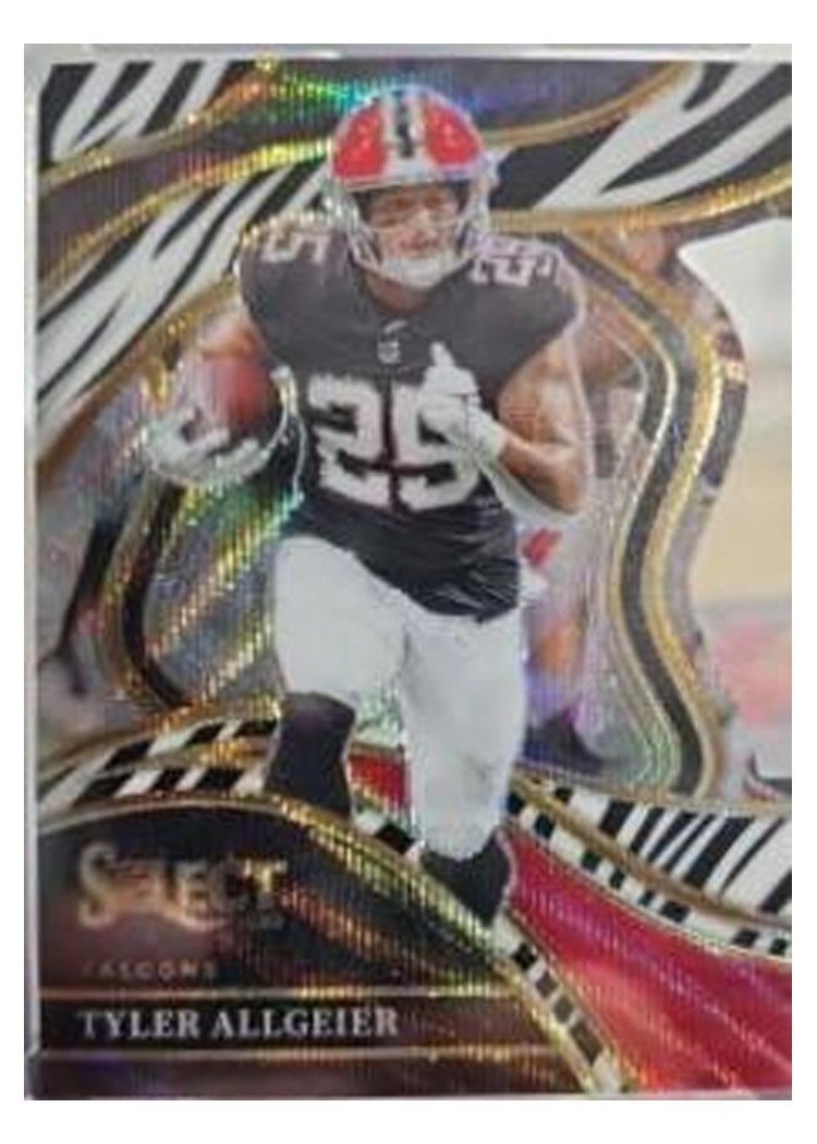 2023 Panini Select Base Set Tyler Allgeier #211 card