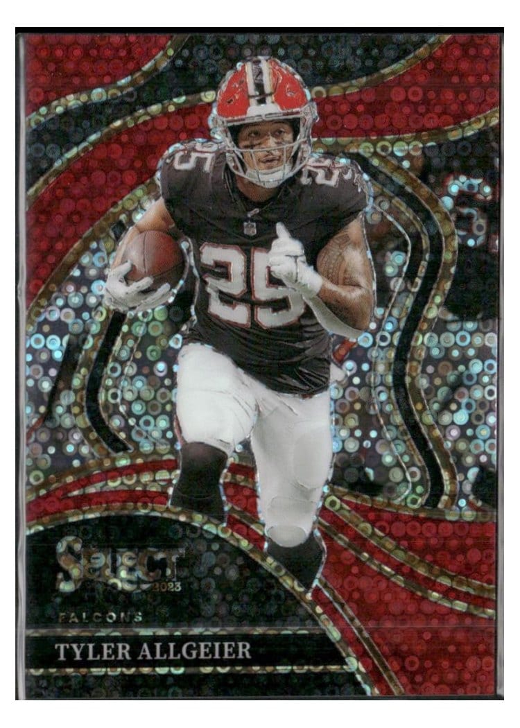 2023 Panini Select Base Set Tyler Allgeier #211 card