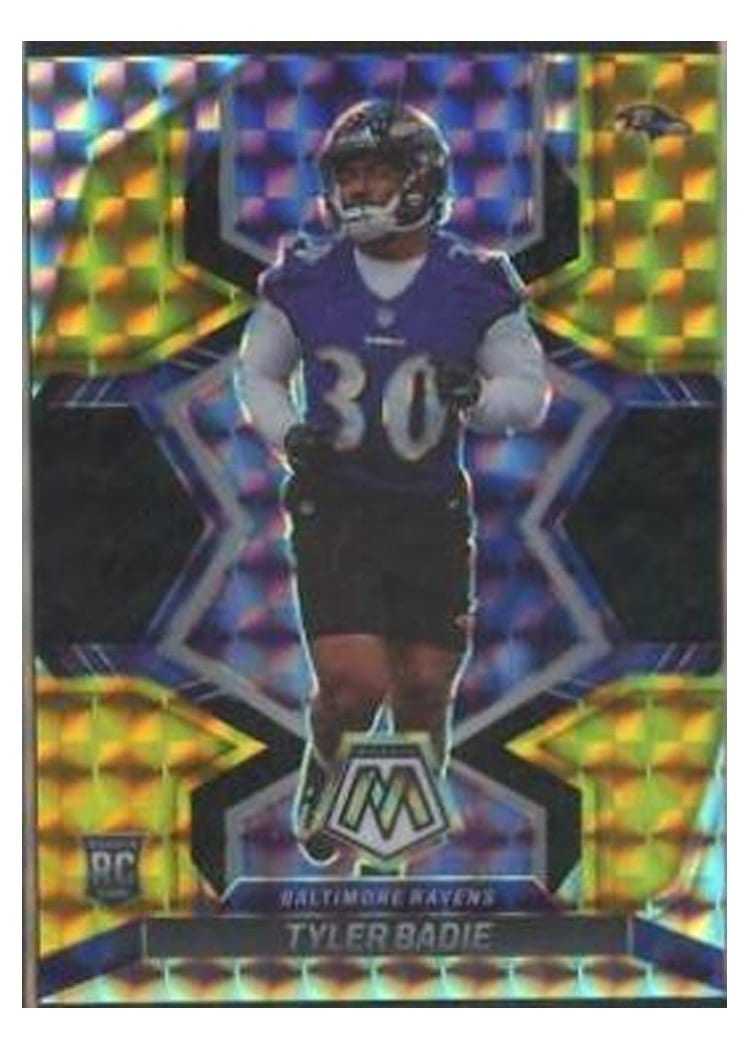 2022 Panini Mosaic Base Set Tyler Badie #354 card