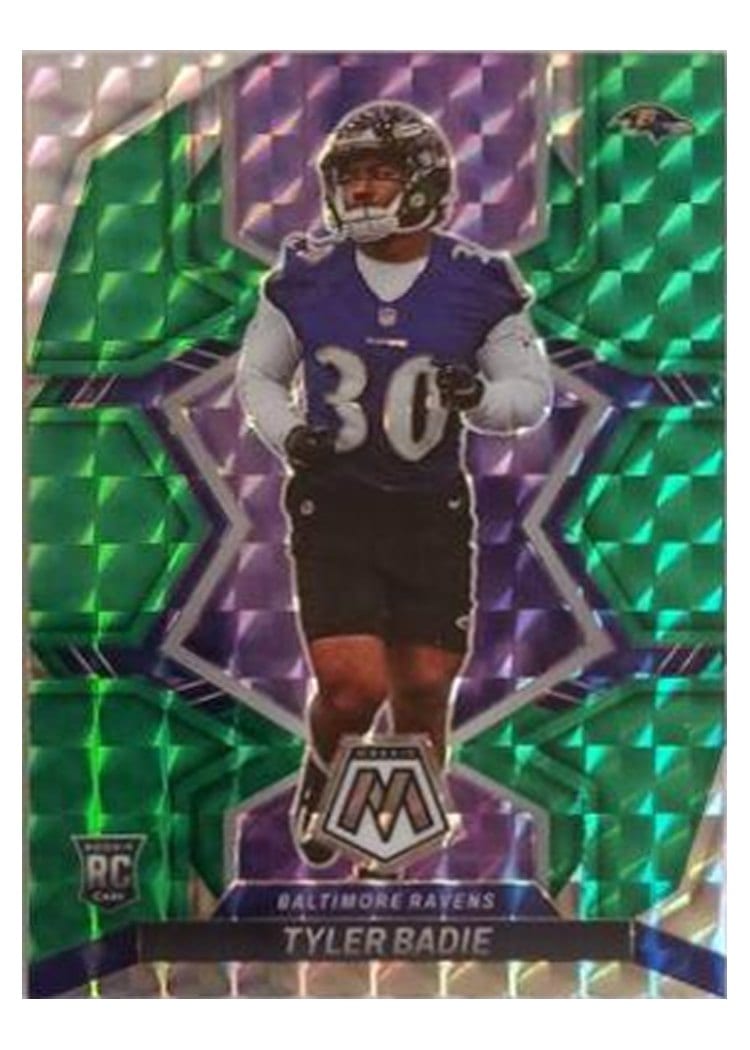 2022 Panini Mosaic Base Set Tyler Badie #354 card