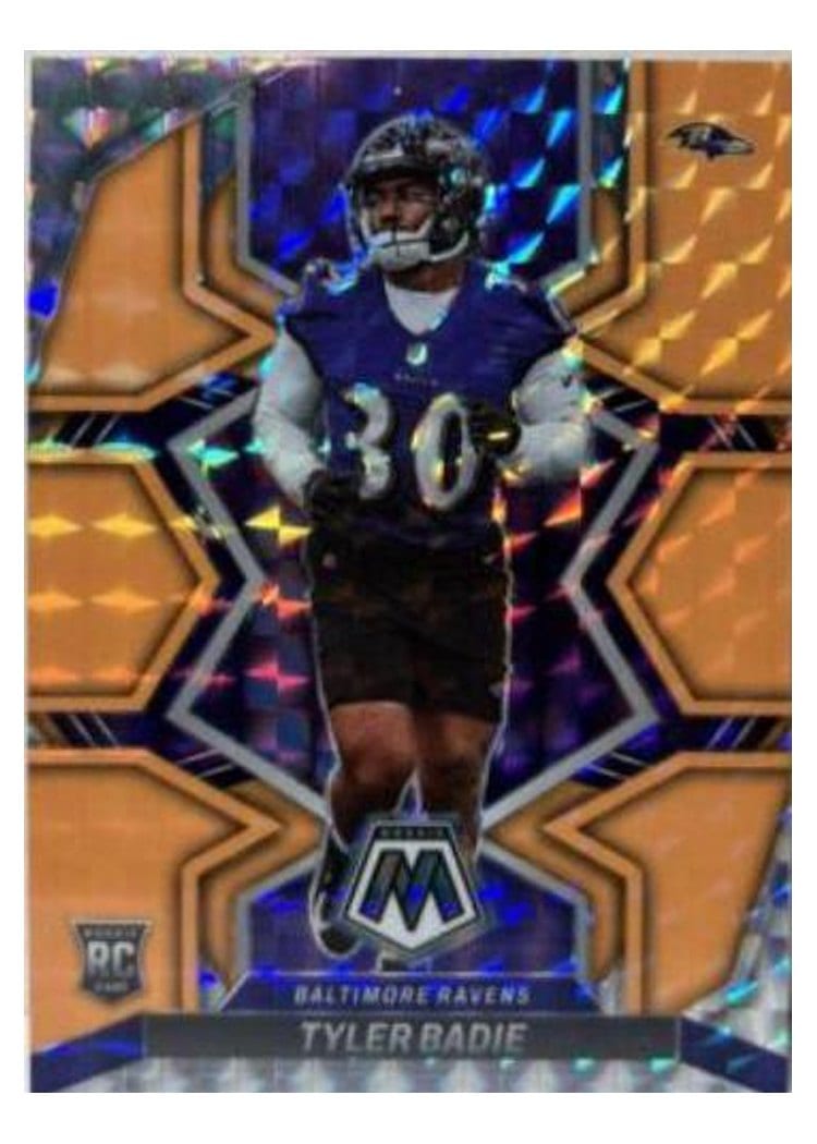 2022 Panini Mosaic Base Set Tyler Badie #354 card