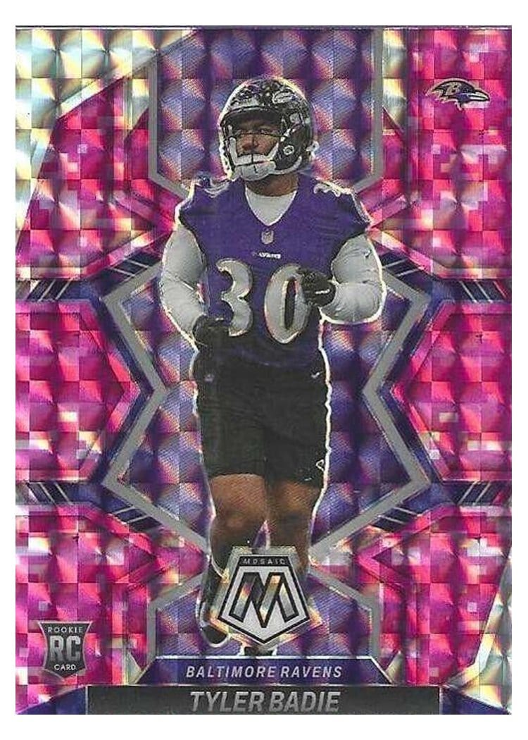 2022 Panini Mosaic Base Set Tyler Badie #354 card