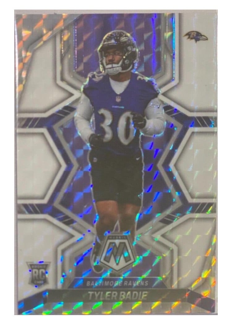 2022 Panini Mosaic Base Set Tyler Badie #354 card