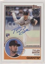 2018 Topps Update 1983 Baseball Autographs Tyler Beede #TB card