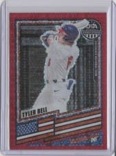 2026 Panini Stars and Stripes Prizm USA Tyler Bell #158 card