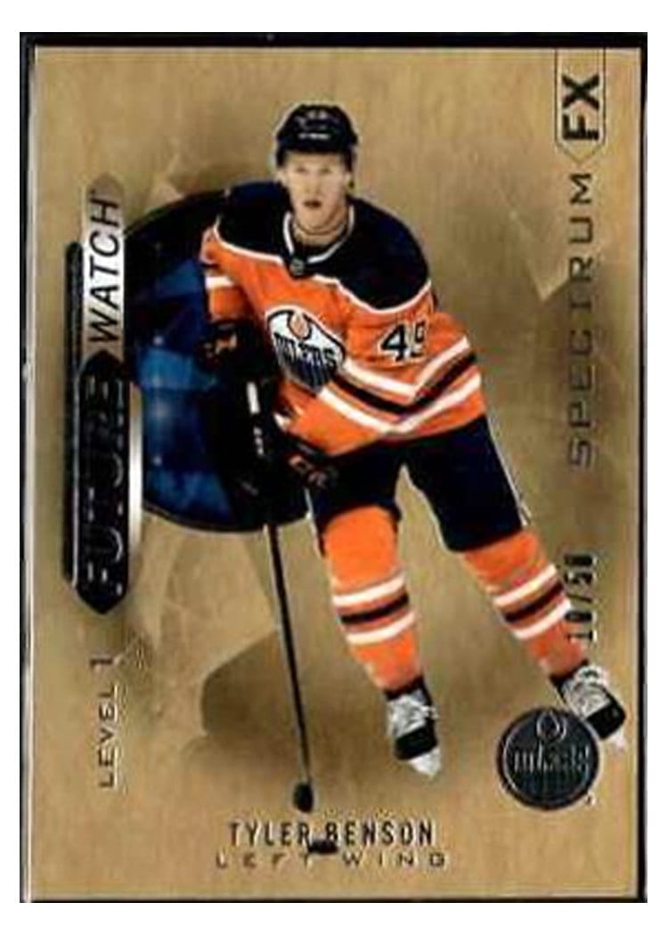 2020-21 SP Authentic Spectrum FX Tyler Benson #S-56 card