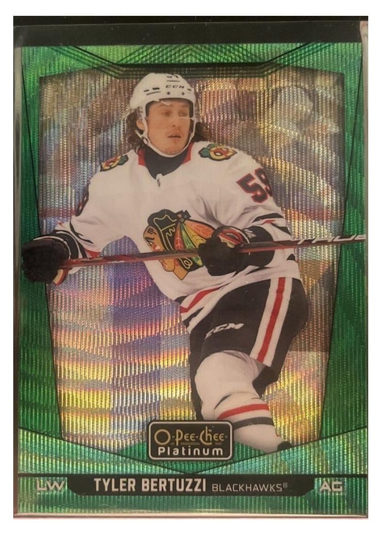 2024-25 O-Pee-Chee Platinum Base Set Tyler Bertuzzi #98 card