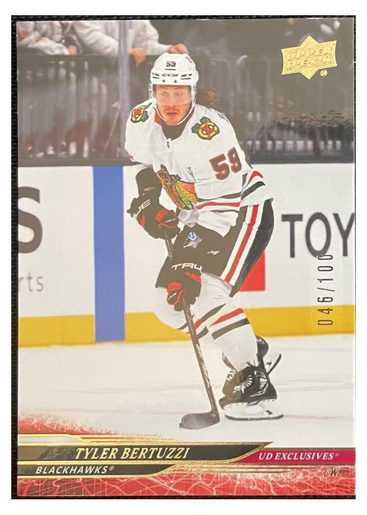 2024-25 Upper Deck Base Set Tyler Bertuzzi #526 card