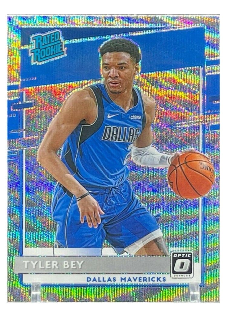 2020-21 Donruss Optic Base Set Tyler Bey Fanatics #186 card