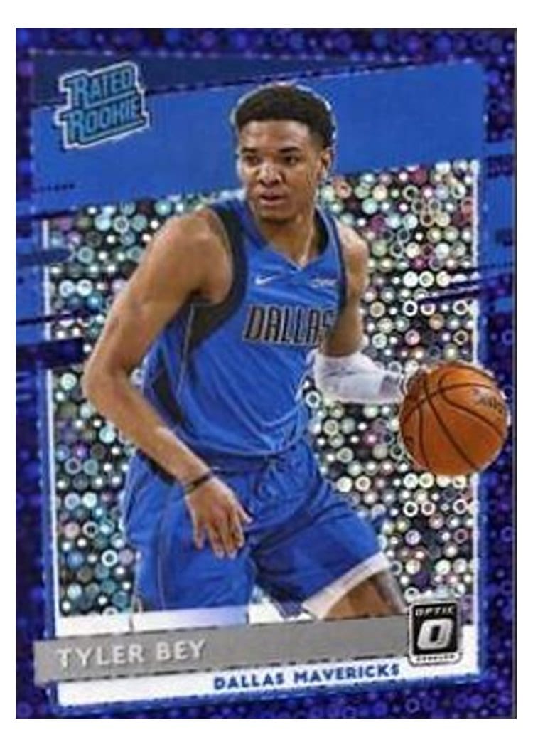 2020-21 Donruss Optic Base Set Tyler Bey #186 card