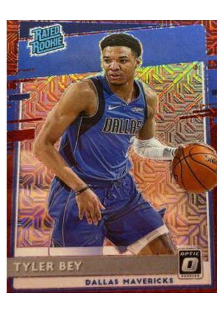 2020-21 Donruss Optic Base Set Tyler Bey Choice Red #186 card