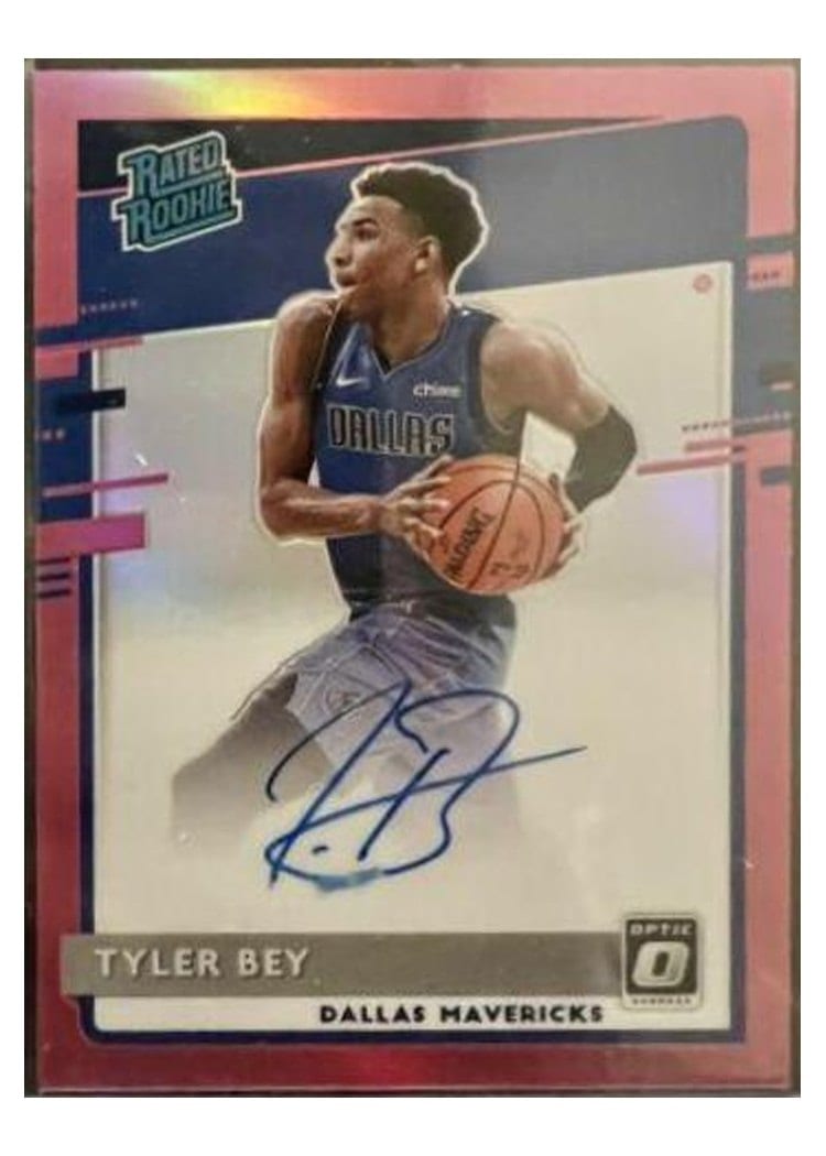 2020-21 Donruss Optic Base Set Tyler Bey #186 card