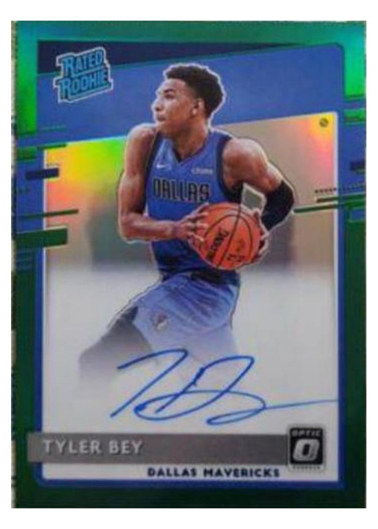 2020-21 Donruss Optic Base Set Tyler Bey #186 card