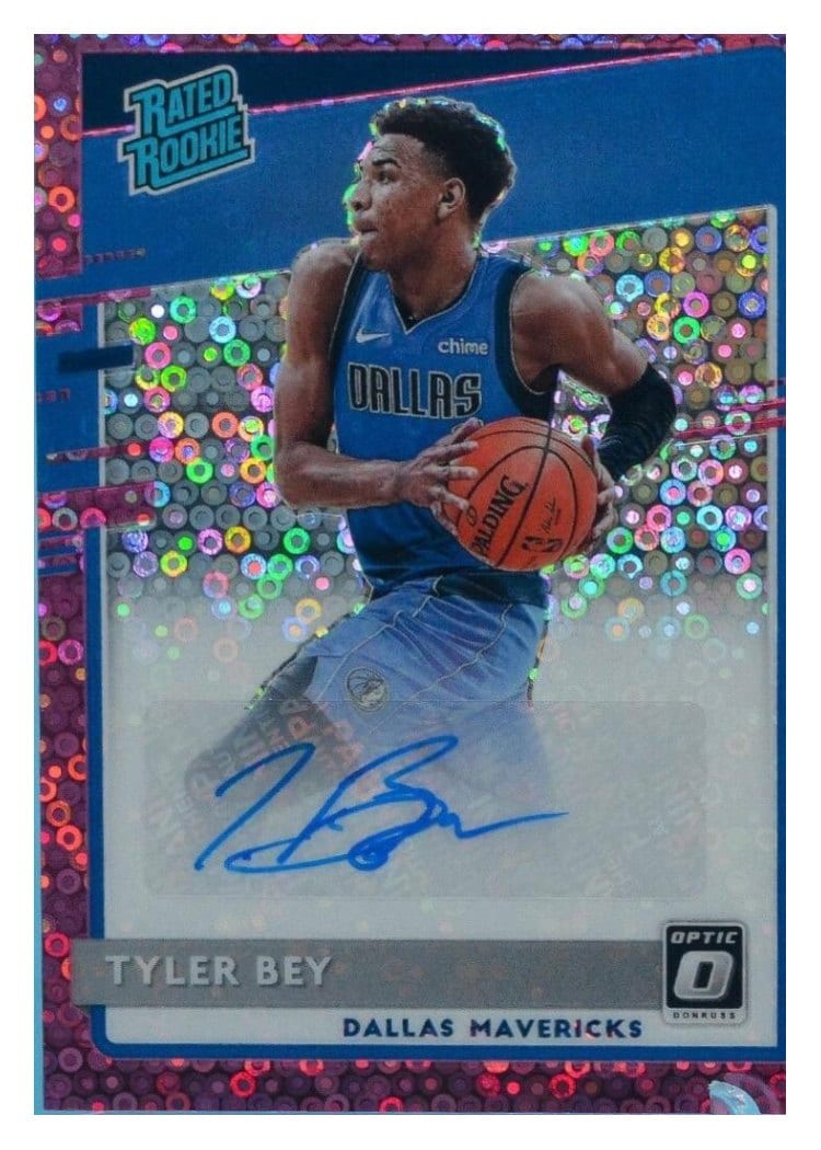 2020-21 Donruss Optic Base Set Tyler Bey #186 card