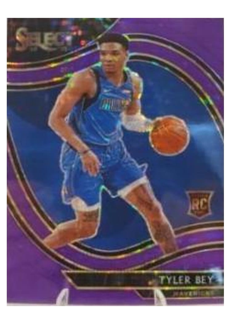 2020-21 Panini Select Base Set Tyler Bey #265 card