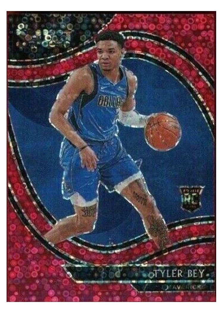 2020-21 Panini Select Base Set Tyler Bey #265 card